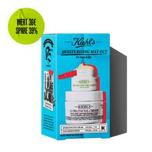Kiehl's "Moisturizing Must Haves" gift set, including Creamy Eye Treatment with Avocado and Ultra Facial Cream.