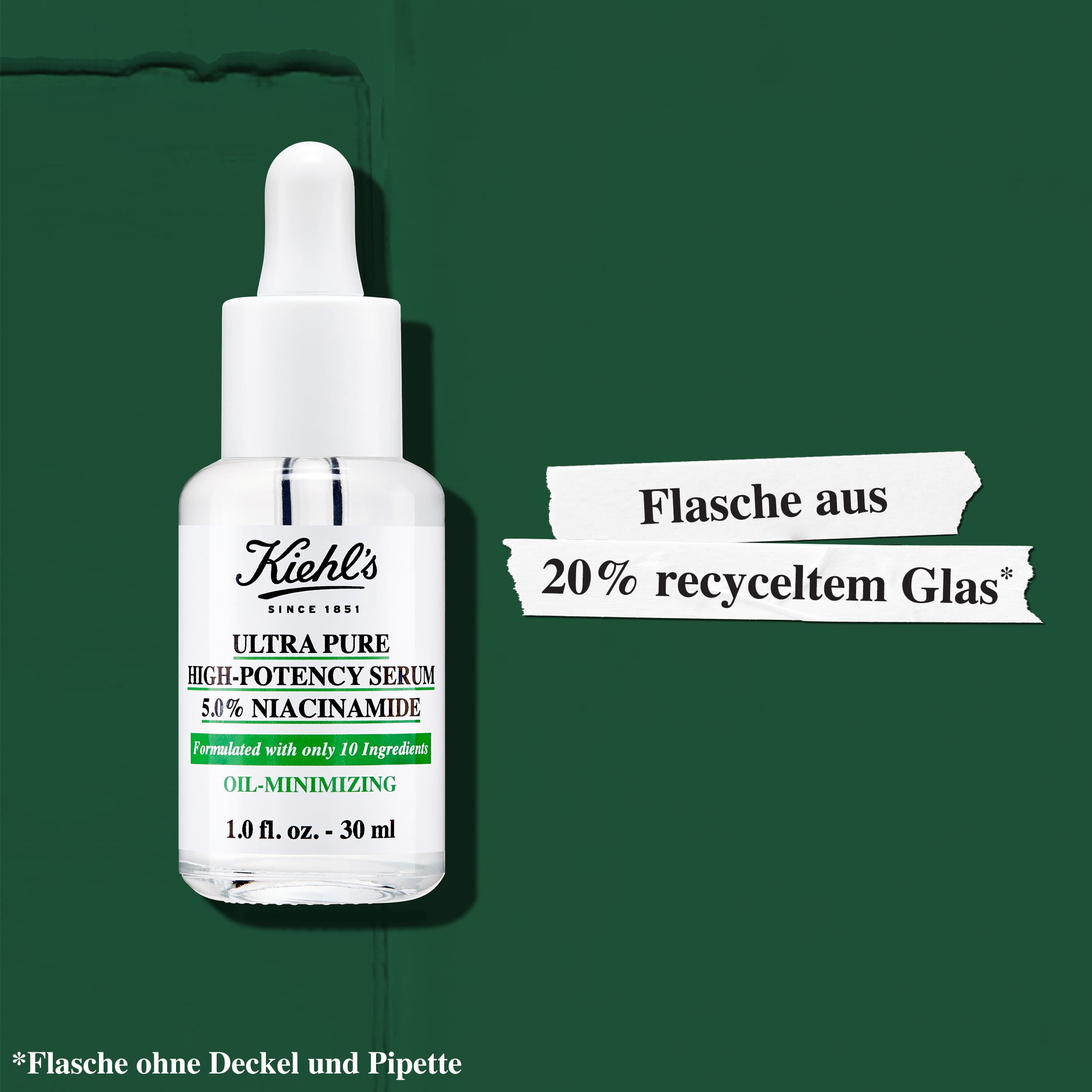 Ultra Pure High-Potency Serum – weniger als 10 Inhaltsstoffe, parfumfrei, ohne Farbstoffe