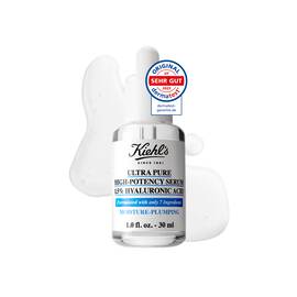 Eine 30-ml-Flasche Kiehl's Ultra Pure 1.5% Hyaluronic Acid Serum vor weißem Hintergrund.