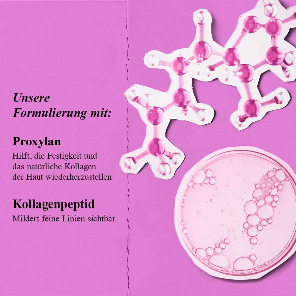 Korrigiert sichtbar alle 4 Augenzonen: Brauenknochen, Augenlid, Krahenfuße & Unteraugenpartie