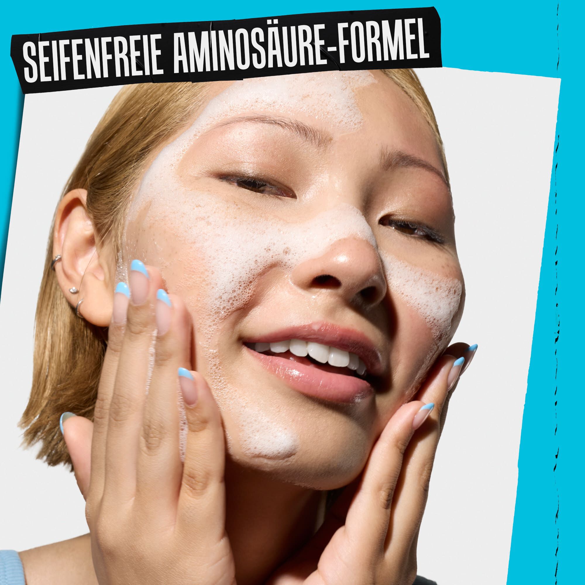 Ultra Facial Barrier Cleanser On Skin