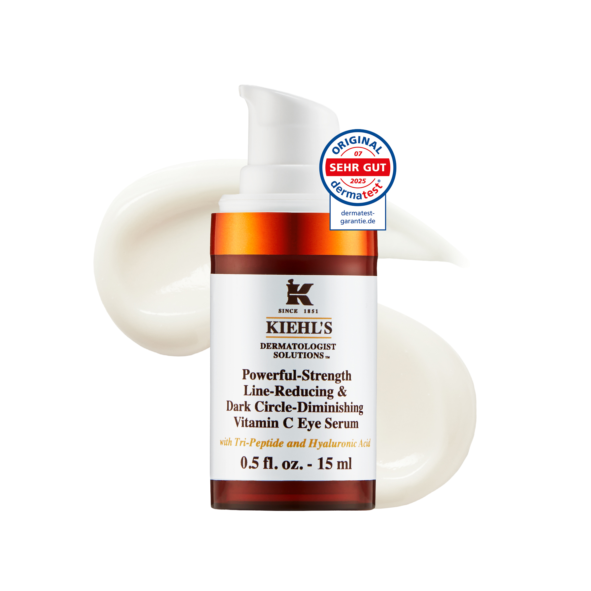 Kiehl's Powerful-strength Line-reducing & Dark Circle-diminishing Vitamin C Eye Serum 15 ml