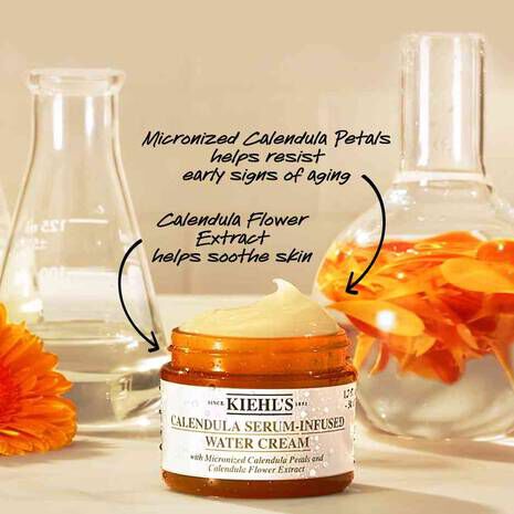 Calendula Serum-Infused Water Cream Textur