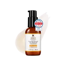Eine 75-ml-Flasche Kiehl's Powerful-Strength Line-Reducing Concentrate vor weißem Hintergrund.