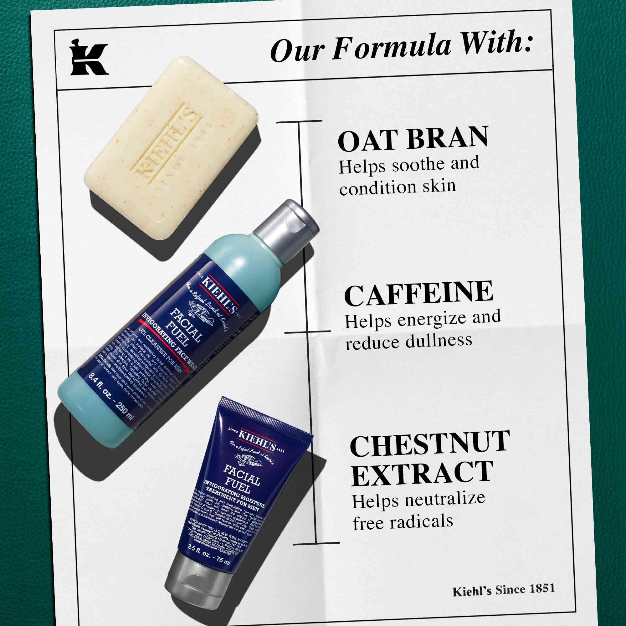 Mannerpflege Geschenkset: Face & Body