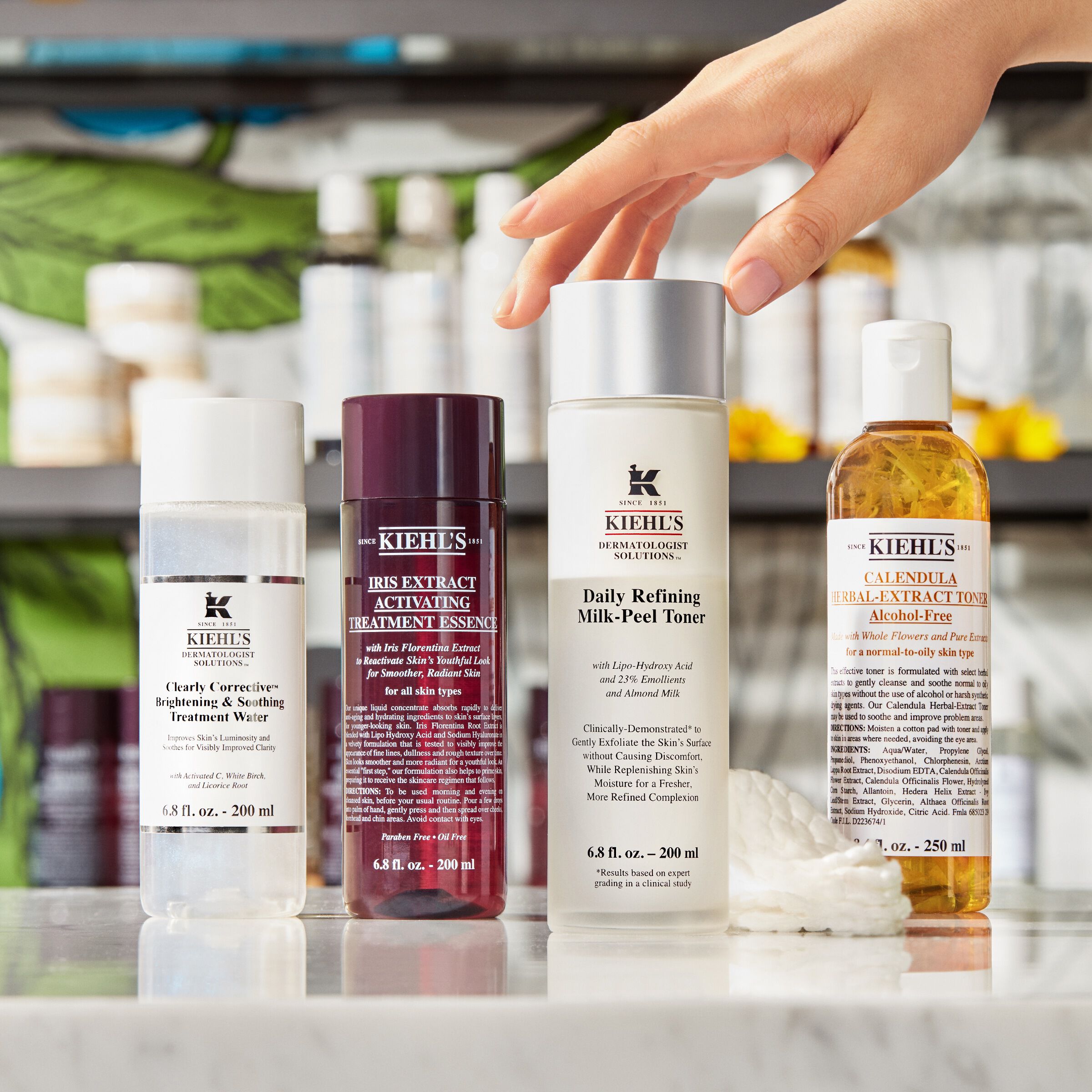 Daily Refining Milk-Peel Toner Set