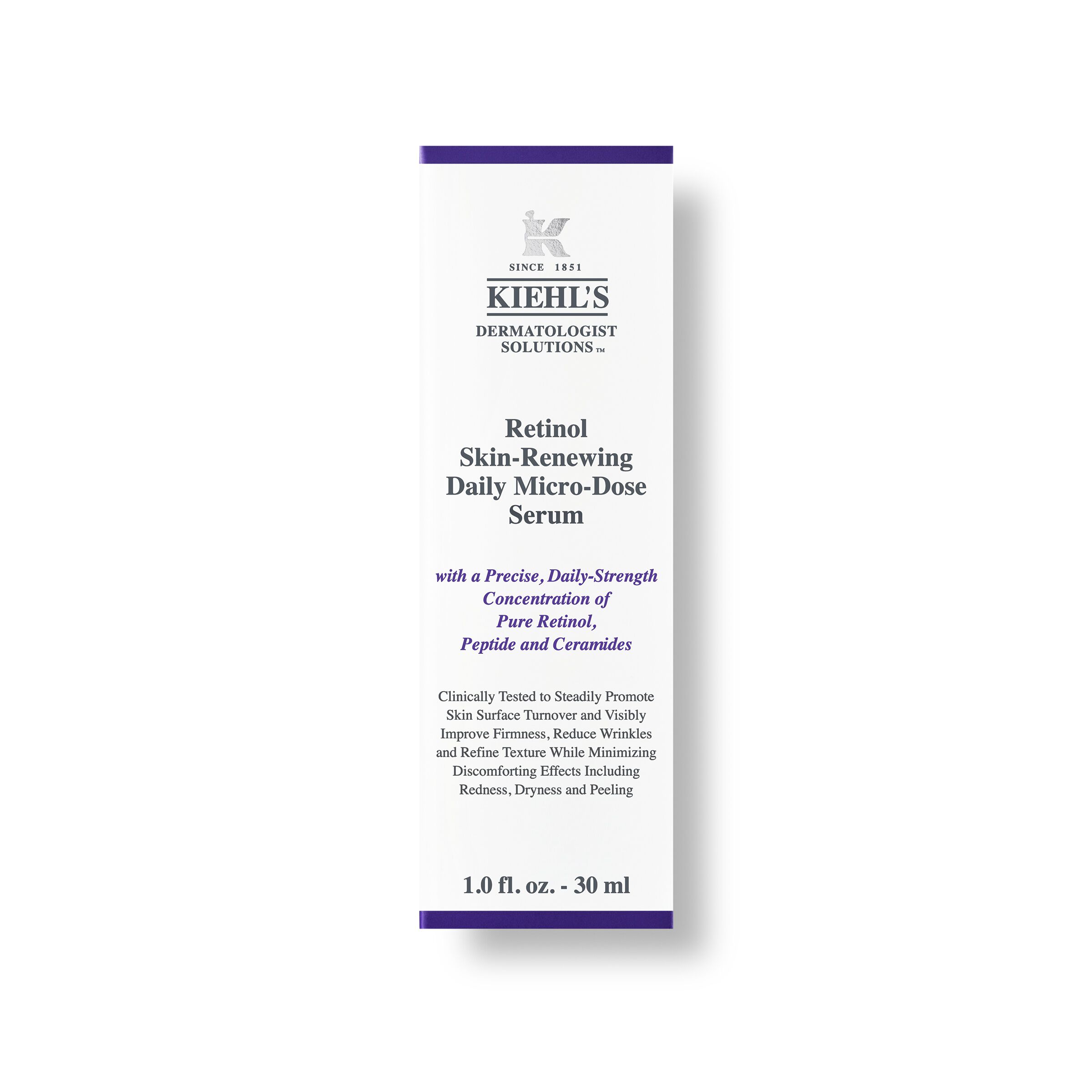 Verpackung des Kiehl's Retinol Skin-Renewing Daily Micro-Dose Serum