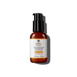 Eine 75-ml-Flasche Kiehl's Powerful-Strength Line-Reducing Concentrate vor weißem Hintergrund.