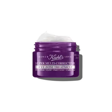 Foto des geoffneten Tiegels der Kiehl's Super Multi-Corrective Eye Zone Treatment