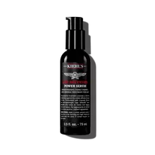 Eine 75-ml-Flasche Kiehl's Age Defender Power Serum vor weißem Hintergrund.