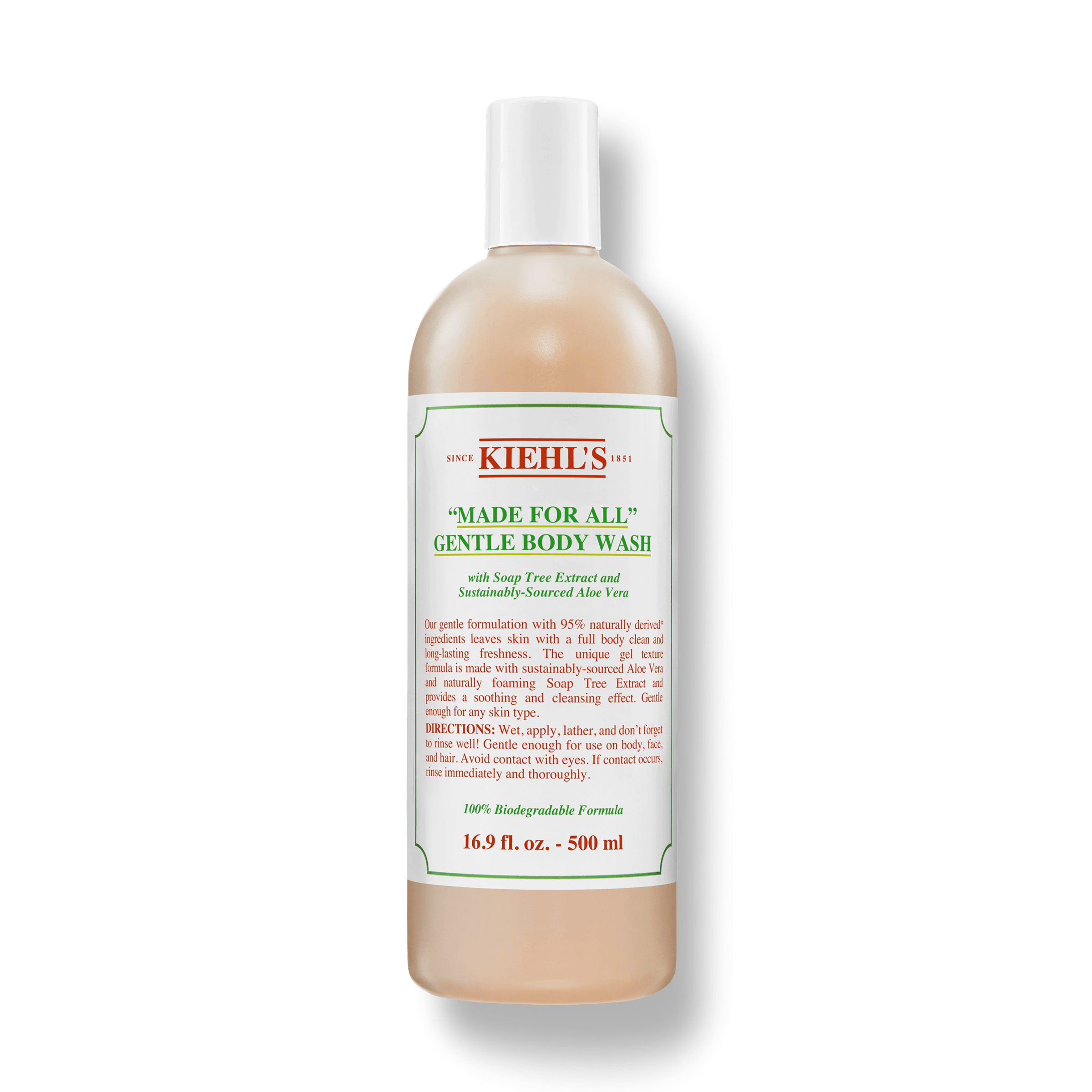 Kiehl's "Made for All“ Gentle Body Wash 500 ml