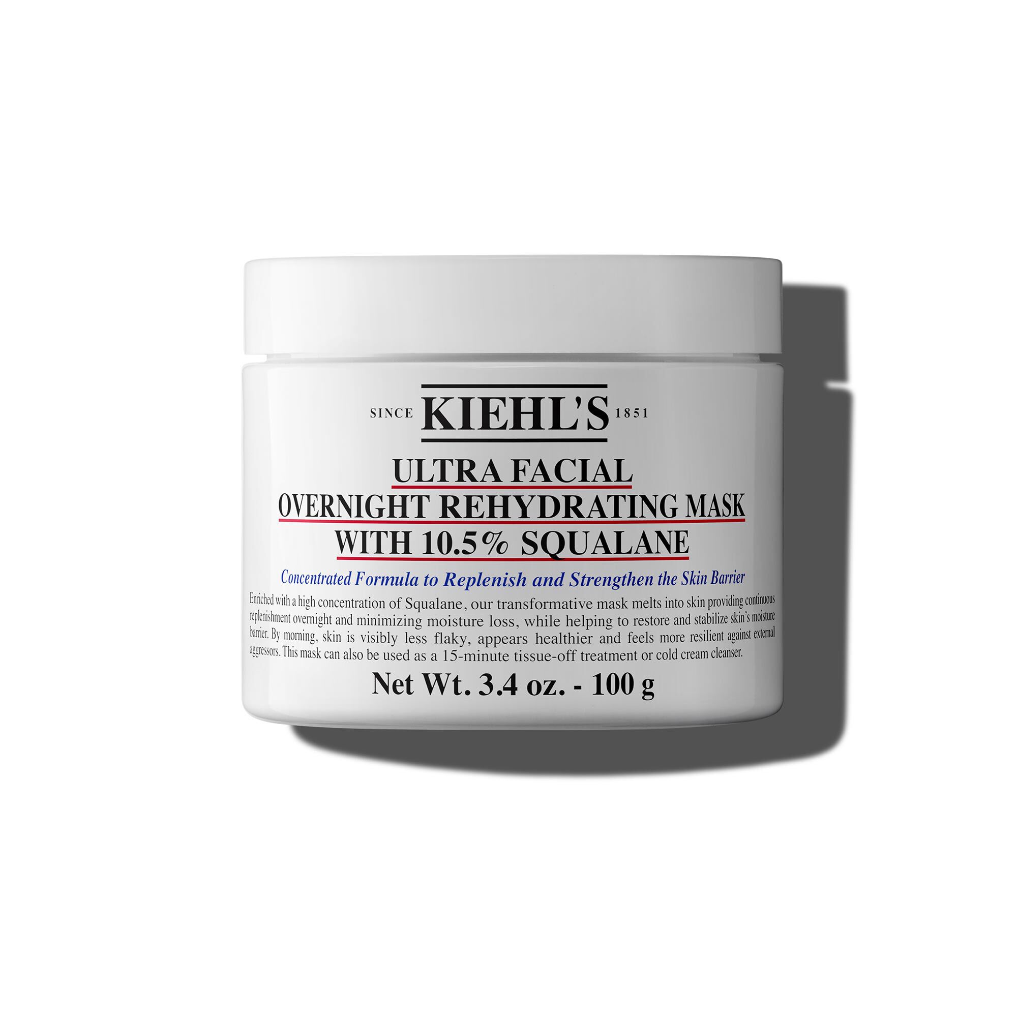 Ultra Facial Overnight Rehydrating Mask with 10,5% Squalane