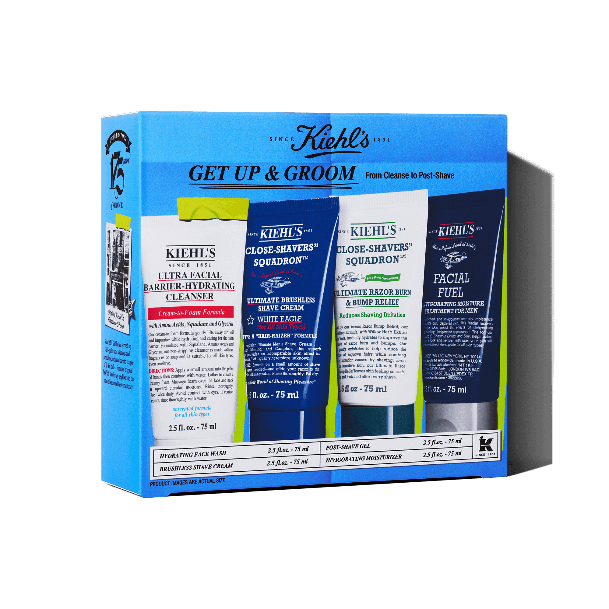 Kiehl's Steh Auf Und Bräutigam-geschenkset Set