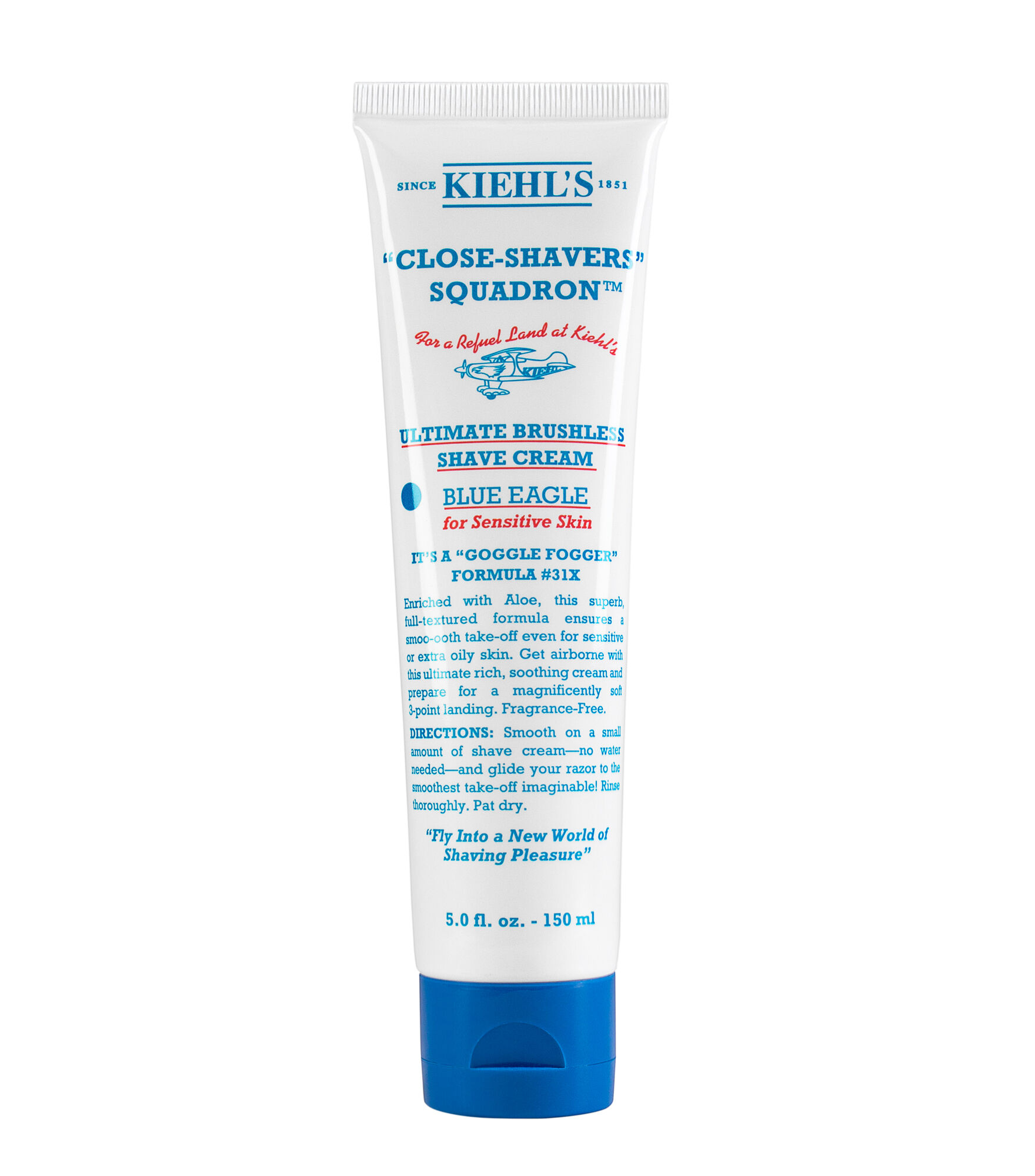 Kiehls Kiehl's Ultimate Brushless Shave Cream Blue Eagle 150 Ml
