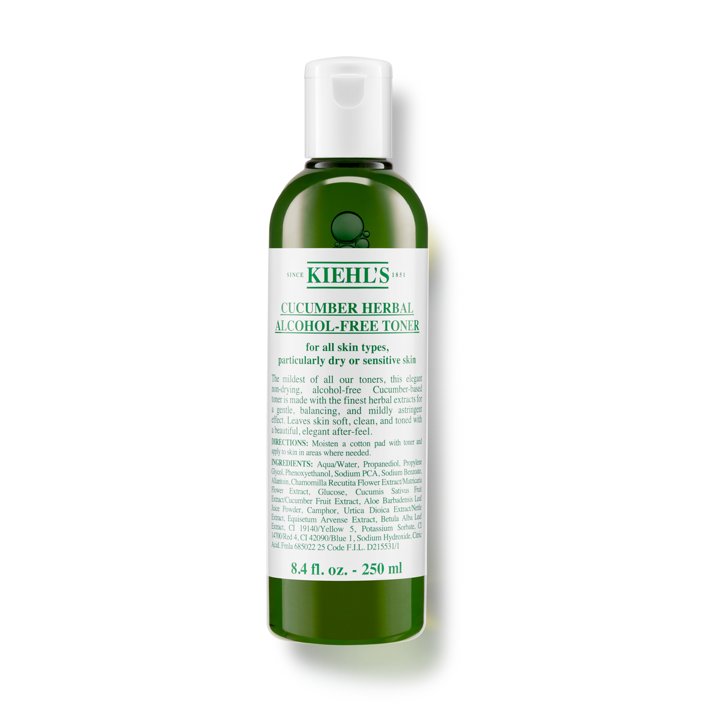 Kiehl's Cucumber Herbal Alcohol-free Toner 250 ml