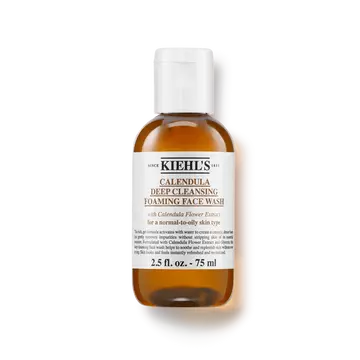 Flasche des Kiehl's Calendula Deep Cleaning Foaming Face Wash