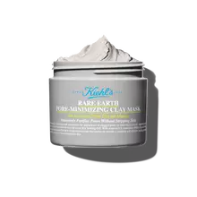 Foto des geoffneten Tiegels der Kiehl's Rare Earth Cleansing Masque