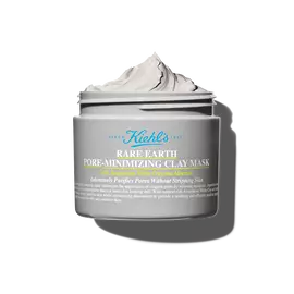 Foto des geoffneten Tiegels der Kiehl's Rare Earth Cleansing Masque