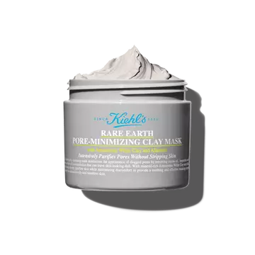Foto des geoffneten Tiegels der Kiehl's Rare Earth Cleansing Masque
