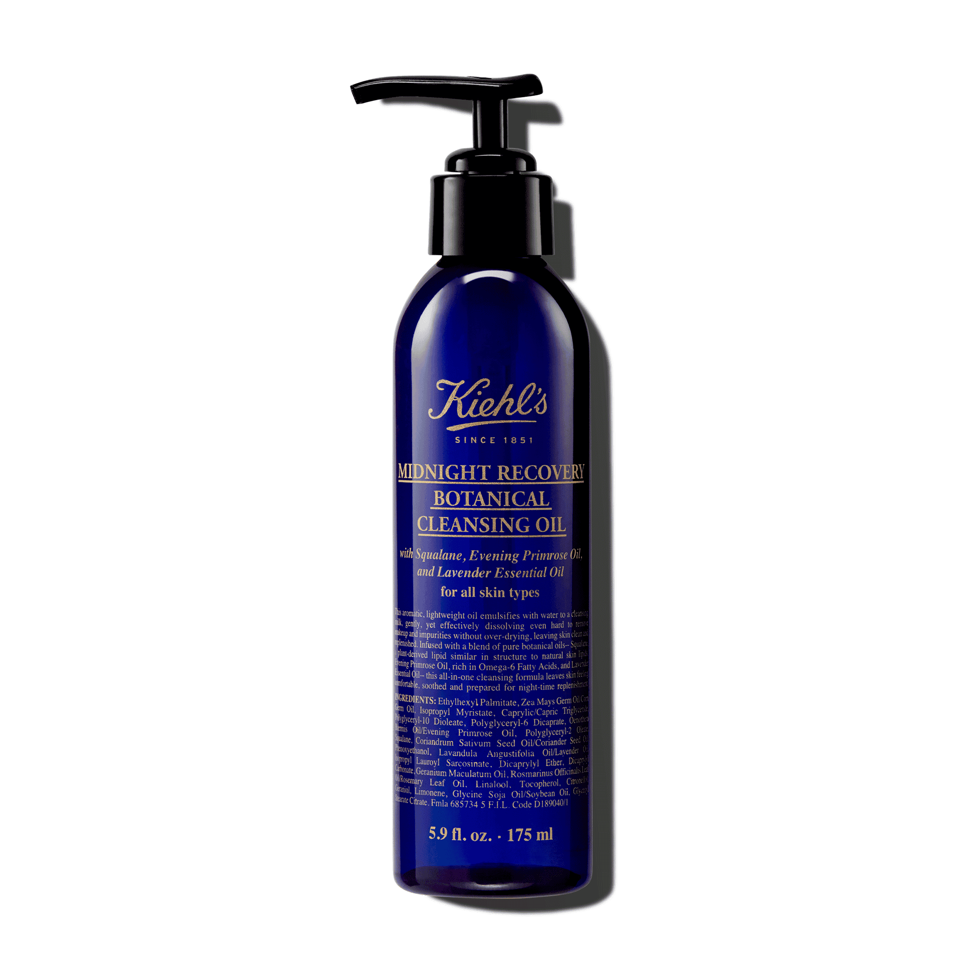 Kiehl's Midnight Recovery Botanical Cleansing Oil 175 ml