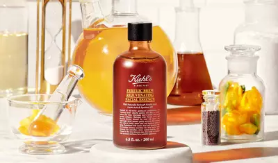 BildCollage aus Bildern von den Grundern von Kiehl's