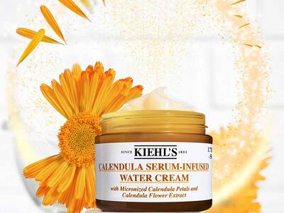 Calendula Serum Infused Water Cream von Kiehls