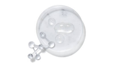 Petrischale mit Hyaluron
