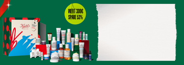Entdecke den Kiehl's Adventskalender mit 24 Hautpflege-Essentials. Spare als Loyalty-Kunde 5€ auf den Adventskalender.