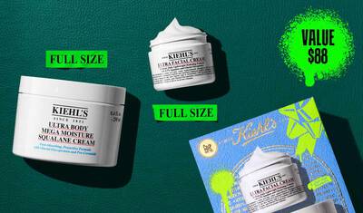 BildCollage aus Bildern von den Grundern von Kiehl's