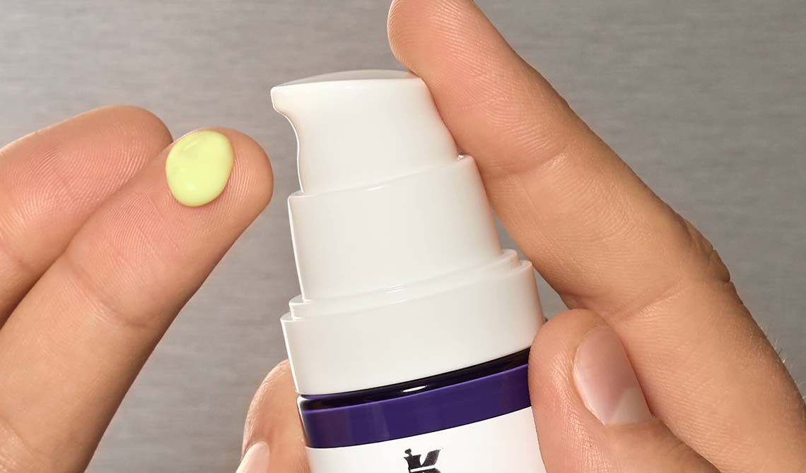 Retinol auf der Haut