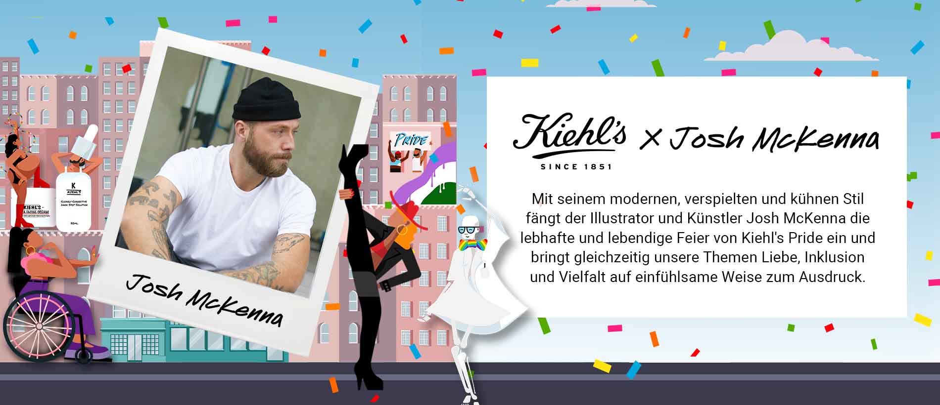 Kiehl's x Josh Mckenna