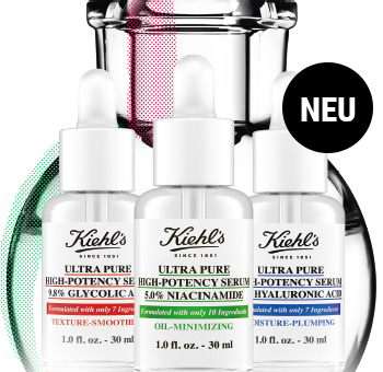 Entdecke die neuen Seren von Kiehl's