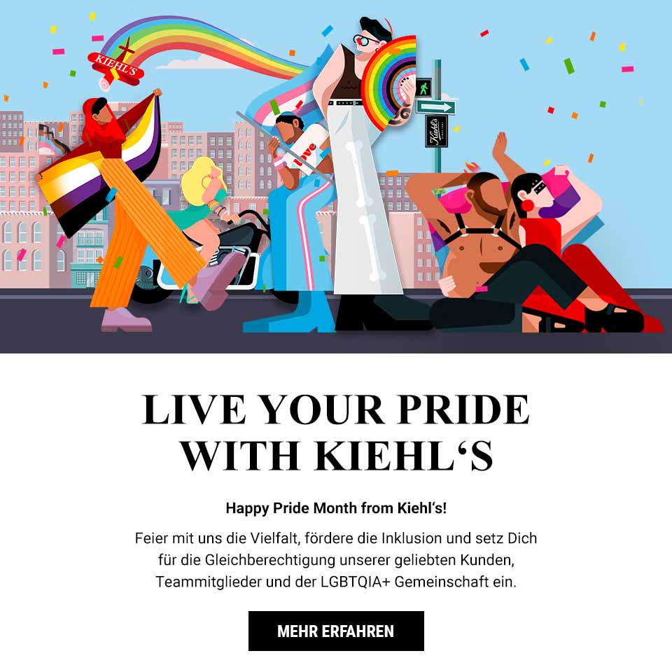 Live your pride with Kiehl's