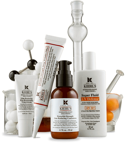 Produktbild von einigen Kiehls Produkten